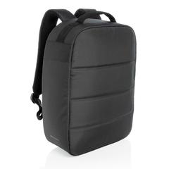 Vue Sac à dos antivol Impact en rPET AWARE™ de couleur noir| Krokrodeal