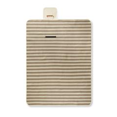 Vue VINGA Couverture de pique-nique en rPET GRS Alba de couleur marron| Krokrodeal