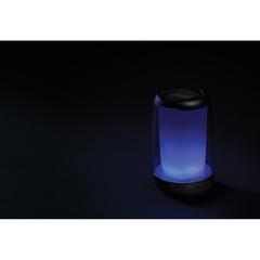 Vue Enceinte Lightboom 5W en plastique recyclé RCS de couleur noir| Krokrodeal