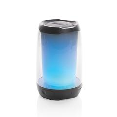 Vue Enceinte Lightboom 5W en plastique recyclé RCS de couleur noir| Krokrodeal