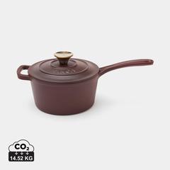 Vue VINGA Marmite en fonte émaillée 1,9L Monte de couleur rouge| Krokrodeal