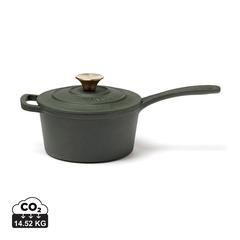 Vue VINGA Marmite en fonte émaillée 1,9L Monte de couleur vert| Krokrodeal
