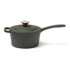 Vue VINGA Marmite en fonte émaillée 1,9L Monte de couleur vert| Krokrodeal