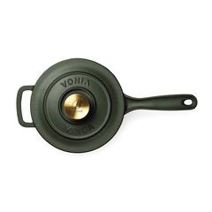 Vue VINGA Marmite en fonte émaillée 1,9L Monte de couleur vert| Krokrodeal