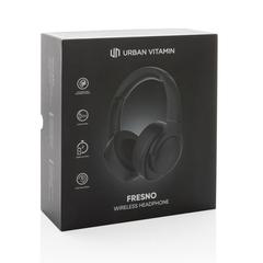 Vue Casque sans fil Urban Vitamin Fresno de couleur noir| Krokrodeal