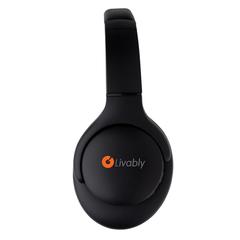 Vue Casque sans fil Urban Vitamin Fresno de couleur noir| Krokrodeal