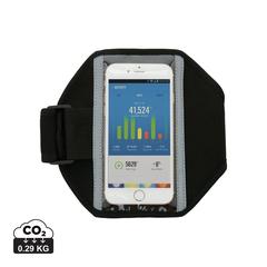 Vue Brassard sport universel Basic de couleur noir| Krokrodeal