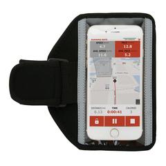 Vue Brassard sport universel Basic de couleur noir| Krokrodeal