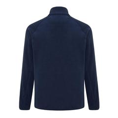 Vue Polaire à zip en polyester recyclé Iqoniq Talung de couleur bleu| Krokrodeal
