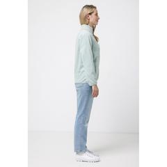 Vue Polaire à zip en polyester recyclé Iqoniq Talung de couleur vert| Krokrodeal