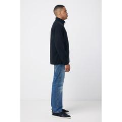 Vue Polaire à zip en polyester recyclé Iqoniq Talung de couleur noir| Krokrodeal