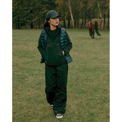 Vue Polaire à zip en polyester recyclé Iqoniq Talung de couleur noir| Krokrodeal