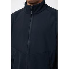 Vue Polaire à zip en polyester recyclé Iqoniq Talung de couleur noir| Krokrodeal