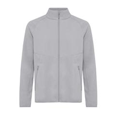Vue Polaire à zip en polyester recyclé Iqoniq Talung de couleur gris| Krokrodeal