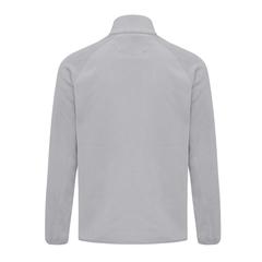 Vue Polaire à zip en polyester recyclé Iqoniq Talung de couleur gris| Krokrodeal