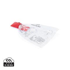 Vue Pochette premiers secours de couleur rouge| Krokrodeal