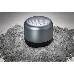 Vue Enceinte sans fil 5W en aluminium recyclé RCS Terra de couleur gris| Krokrodeal