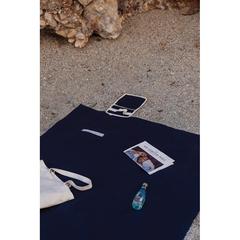 Vue VINGA Couverture pique-nique en toile AWARE™ Volonne de couleur bleu| Krokrodeal