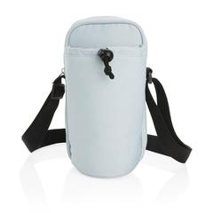 Vue Sac isotherme à bandoulière Tierra de couleur bleu| Krokrodeal