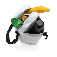 Vue Sac isotherme à bandoulière Tierra de couleur bleu| Krokrodeal