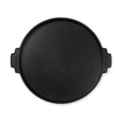 Vue VINGA Plancha ronde 30 cm Monte Ardoise de couleur noir| Krokrodeal