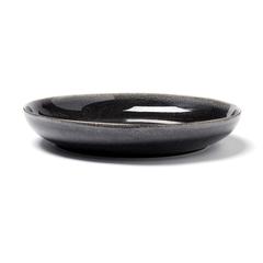 Vue VINGA Set de 2 assiettes 20cm Nomimono de couleur noir| Krokrodeal