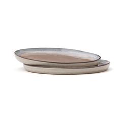 Vue VINGA Set de 2 assiettes 20cm Nomimono de couleur blanc| Krokrodeal