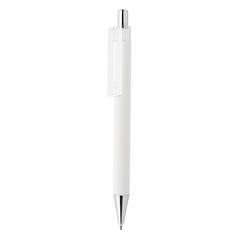 Vue Stylo X8 finition gomme de couleur blanc| Krokrodeal