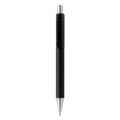 Vue Stylo X8 finition gomme de couleur noir| Krokrodeal