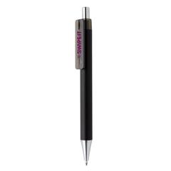 Vue Stylo X8 finition gomme de couleur noir| Krokrodeal