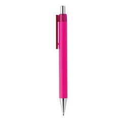 Vue Stylo X8 finition gomme de couleur rose| Krokrodeal