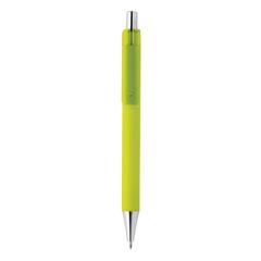 Vue Stylo X8 finition gomme de couleur vert| Krokrodeal
