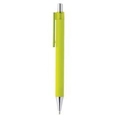 Vue Stylo X8 finition gomme de couleur vert| Krokrodeal