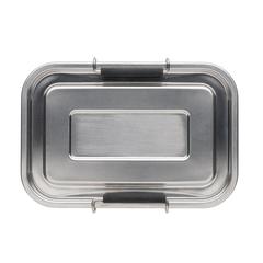 Vue Lunch box étanche en acier inoxydable recyclé RCS de couleur gris| Krokrodeal