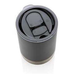 Vue Mug en acier inoxydable recyclé RCS de couleur gris| Krokrodeal