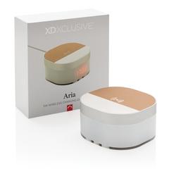 Vue Chargeur à induction 5W avec horloge numérique Aria de couleur blanc| Krokrodeal