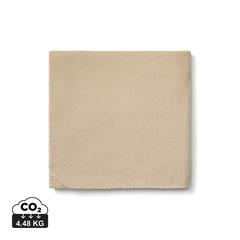 Vue VINGA Plaid en recyclée Bilton de couleur beige| Krokrodeal