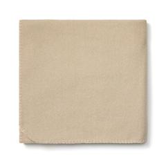 Vue VINGA Plaid en recyclée Bilton de couleur beige| Krokrodeal