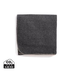 Vue VINGA Plaid en recyclée Bilton de couleur gris| Krokrodeal