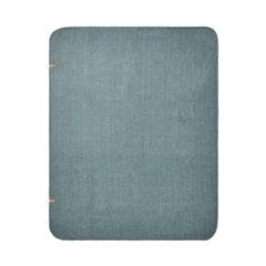 Vue VINGA Plaid en recyclée Bilton de couleur vert| Krokrodeal