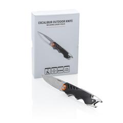 Vue Couteau Excalibur de couleur noir| Krokrodeal