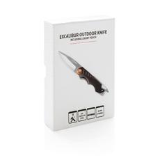 Vue Couteau Excalibur de couleur noir| Krokrodeal