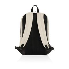 Vue Sac à dos ordinateur 15.6'' en rPET AWARE™ Kazu de couleur blanc| Krokrodeal