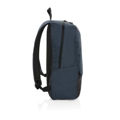 Vue Sac à dos ordinateur 15.6'' en rPET AWARE™ Kazu de couleur bleu| Krokrodeal