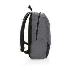 Vue Sac à dos ordinateur 15.6'' en rPET AWARE™ Kazu de couleur gris| Krokrodeal