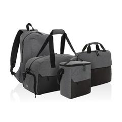 Vue Sac à dos ordinateur 15.6'' en rPET AWARE™ Kazu de couleur gris| Krokrodeal