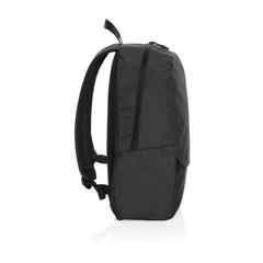 Vue Sac à dos ordinateur 15.6'' en rPET AWARE™ Kazu de couleur noir| Krokrodeal