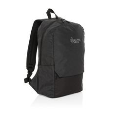 Vue Sac à dos ordinateur 15.6'' en rPET AWARE™ Kazu de couleur noir| Krokrodeal