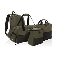 Vue Sac à dos ordinateur 15.6'' en rPET AWARE™ Kazu de couleur vert| Krokrodeal
