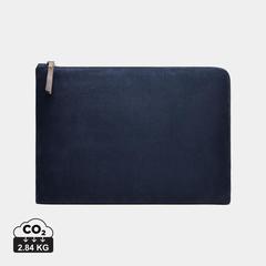 Vue VINGA pochette pour ordinateur Hunton de couleur bleu| Krokrodeal